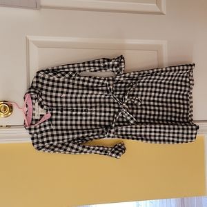 Girls Plaid Shirt Dress